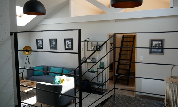 Loctudy Apartment | Loctudy Contemporary apartment with terrace, town center, 100 m from the sea