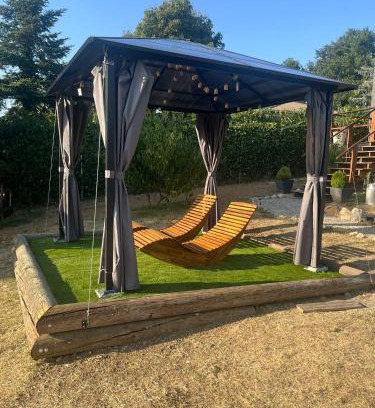 Saint-Sorlin-de-Vienne Villa | Lodge climatisé avec vue panoramique