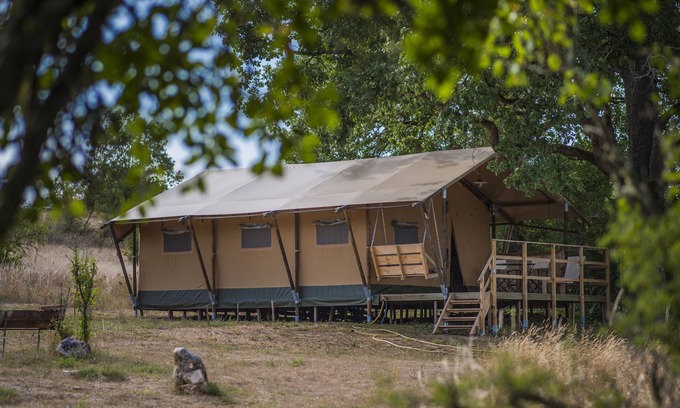 Lalbenque Cottage | Lodge tent at the Poudally cottage in the heart of nature