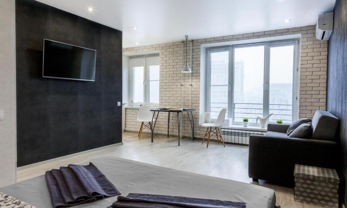 Nizhniy Novgorod City Centre Apartment | LoFT с панорамным видом на пл Горького ARTapart