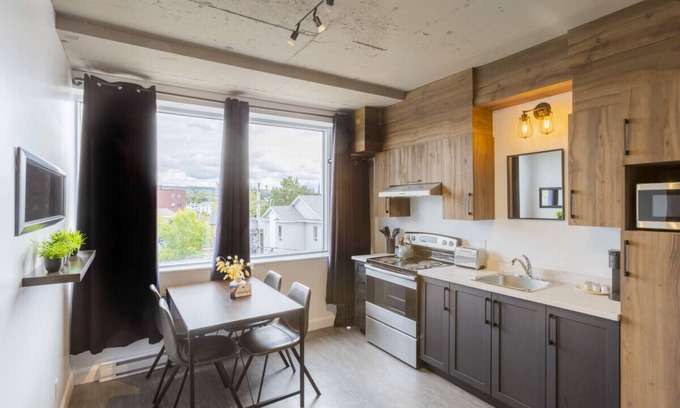 Rimouski-Neigette Apartment | Loft 302 | Rooftop | Downtown