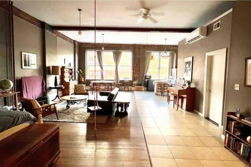 Sylva Apartment | Loft Apartment Historic Downtown Main Street Sylva