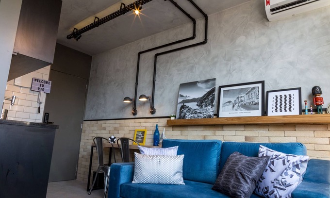 Copacabana Apartment | Loft Design Copacacana/Sea View/100% air-conditioned