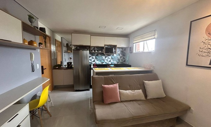 Sao Francisco Apartment | Loft Mi casa, Su Casa Studio Apartment (1 to 4 people) Museu Paranaense is 6min away