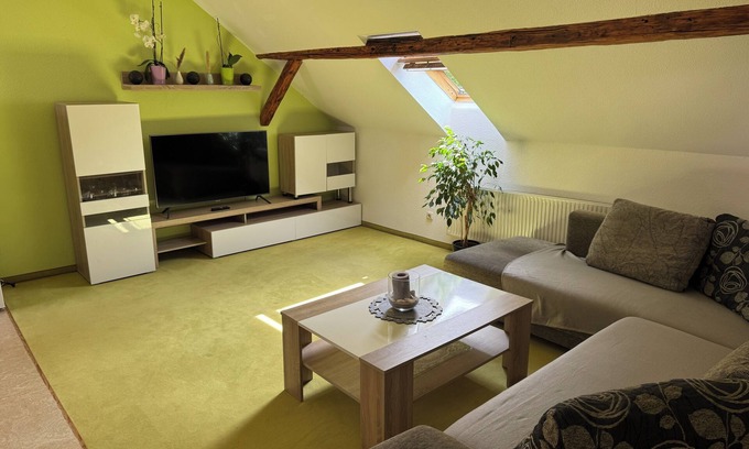 Gera Apartment | Loft mit Privater Dachterrasse