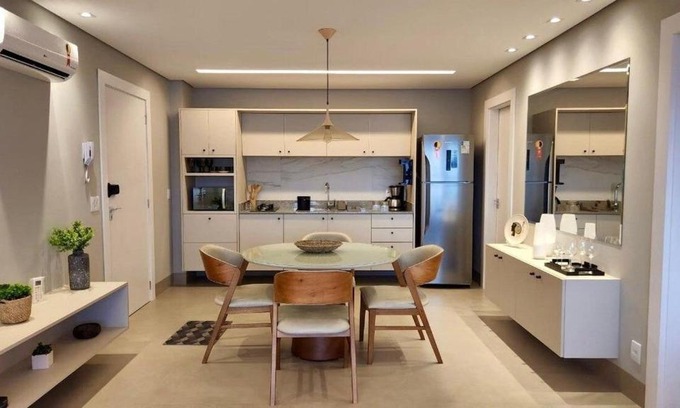 Santa Fe House | Loft Ultra Luxo há Poucos Passos do Shopping CG.