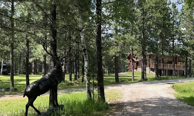 Roubaix House | Log Home in the heart of the Black Hills. Deadwood. Sturgis.