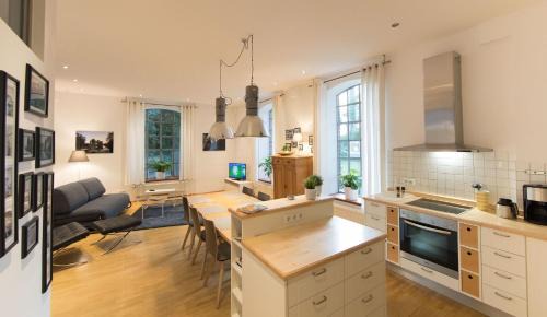 Stadtlohn Apartment | LokoMotel-Wohnung, Luxus Ferienwohnung im Lokschuppen