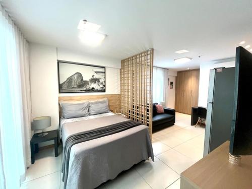 Icarai Apartment | London Icaraí Vista Lateral para o Cristo wifi veloz