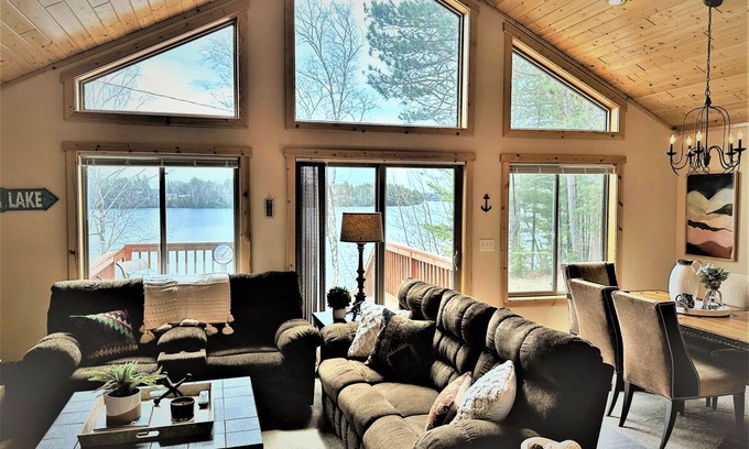 Phillips House | Long Lake Retreat | 4 Beds, 2 Bath Lakeside Luxury