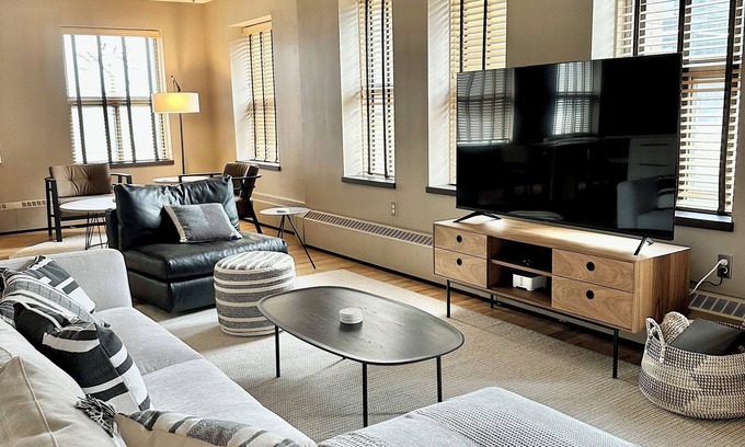 Regina Condo | LONG TERM Luxury Penthouse Loft in Historic Western Trust Building!