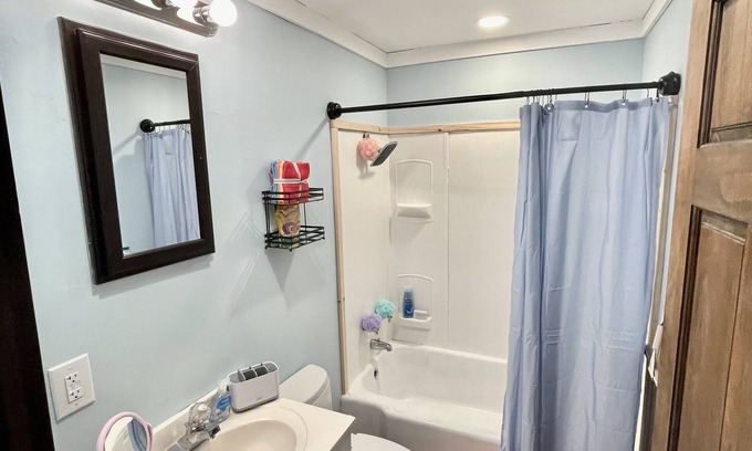 Lake Placid House | Long term newly remodeled two bed two bath with spacious lawns and patios