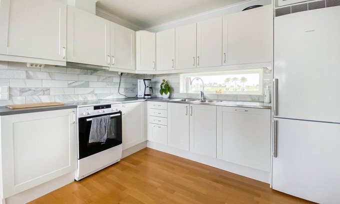 Falkenberg House | Look forward to this vacation home with large terrace near the sea, golf and town