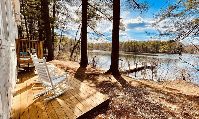 East Baldwin House | "Loon Cottage" on Sand Pond