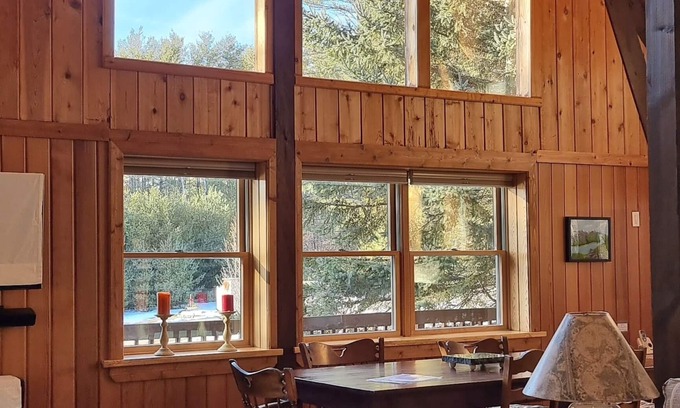 Chester Shores Ski Chalet | Loon Lake, Chestertown - Spotless, bright chalet, sleeps 6-8, near public beach