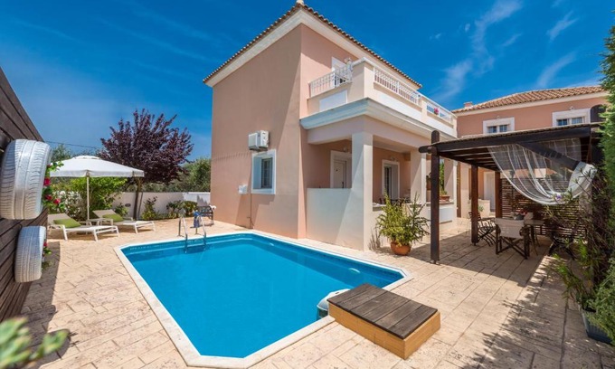Agios Sostis Villa | Lorenzo Villas with Private Pool, 200m from the beach, by ZanteWize
