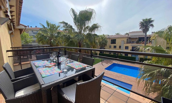 Platja d'Aro Apartment | Los delfines, Lloguer 3.0, swimming pools parking