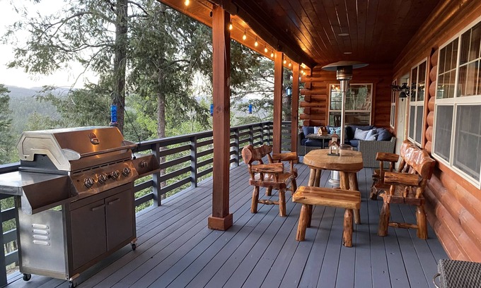 Ruidoso Cabin | Lost Mountain Lodge w/jacuzzi & Spectacular Views
