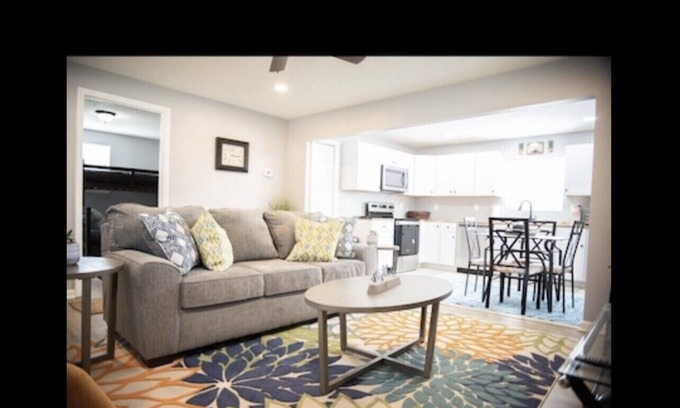 Rossville House | Lots of parking! Level yard! Spacious-Colorful Charm the Whole Family Will Love