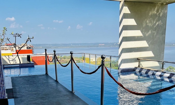 Chicalim Apartment | lovely 2-bedroom river view serviced apartment goa