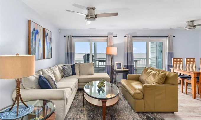 Ocean City Condo | Lovely 2 br on bay with pool, and walking distance to beach and boardwalk!