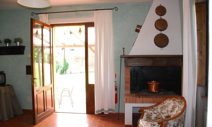 Castelfiorentino Villa | Lovely apartment in villa with pool, WIFI, patio, panoramic view and parking, close to San Gimig.