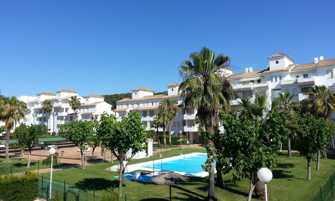 Islantilla Apartment | Lovely apartment 300 meters from the beach, modern, with 3 bedrooms, swimming pool