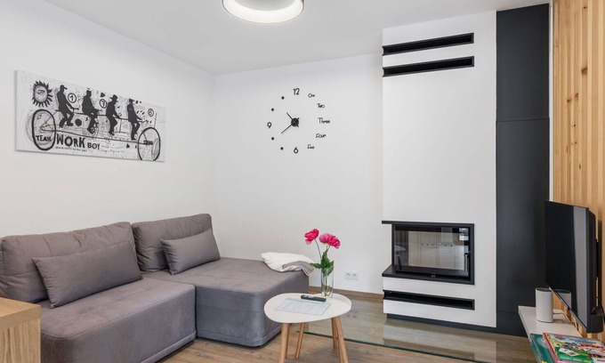 Janov nad Nisou Apartment | Lovely apartment for 4 people with WIFI, TV, terrace and parking