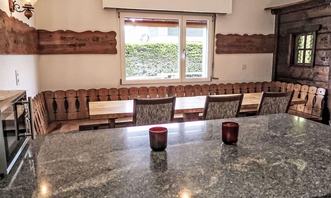 Mayens-de-Riddes House | Lovely apartment in villa for 8 people with WIFI, balcony, panoramic view and parking