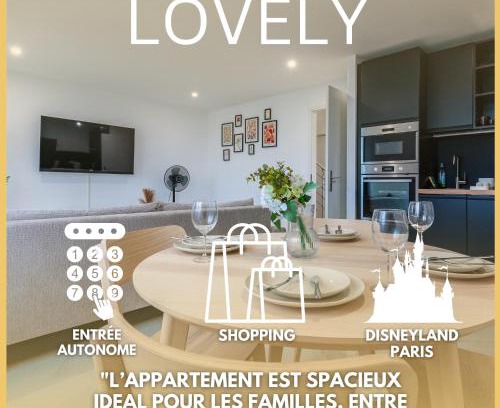 Vaires-sur-Marne Apartment | Lovely appartement proche Disney