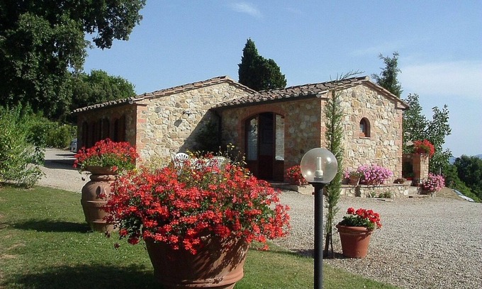 San Macario In Monte Cottage | Lovely cottage with outdoor patio and small terrace. Panoramic pool and bbq.