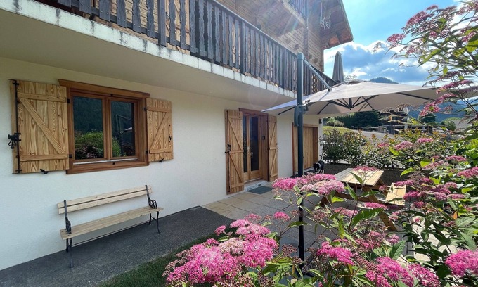 La Chapelle-d'Abondance Apartment | Lovely 3-room chalet, ground floor, terrace, garden
