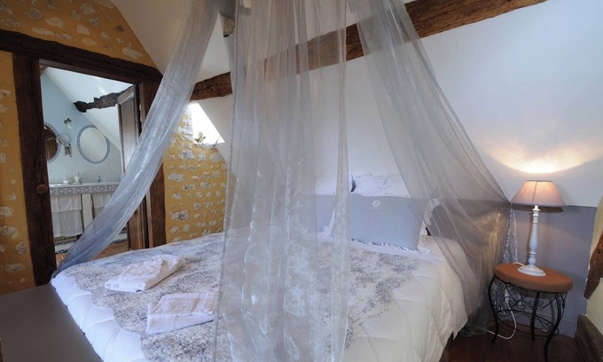 Saint-Germain-des-Grois House | Lovely Perche house with tastefully furnished interior. Cosy bedrooms.