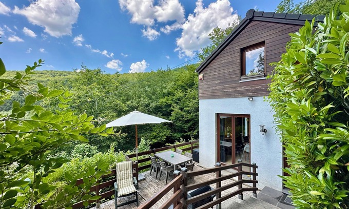 Aywaille Ski Chalet | Lovely gite with a pretty view over the valley