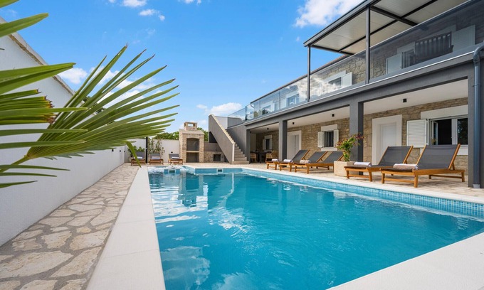 Skradin House | Lovely home in Plastovo with sauna