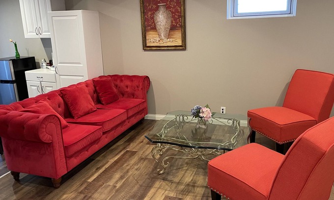 Manchester House | Lovely lower level for 4 guest.