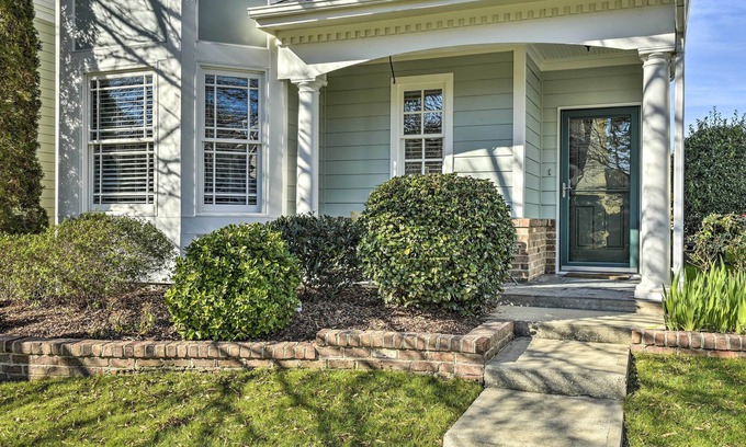 Morrisville House | Lovely Morrisville Home w/ Patio & Gas Grill!