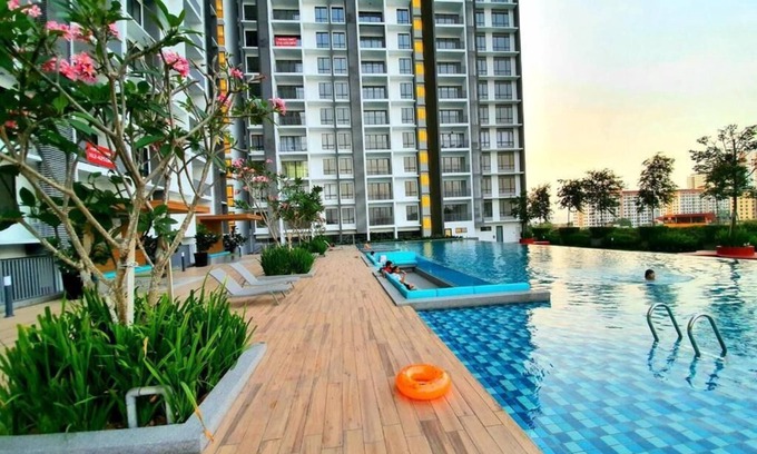 Nyiur Condo | Lovely one bedroom studio (Woodsbury Suite)