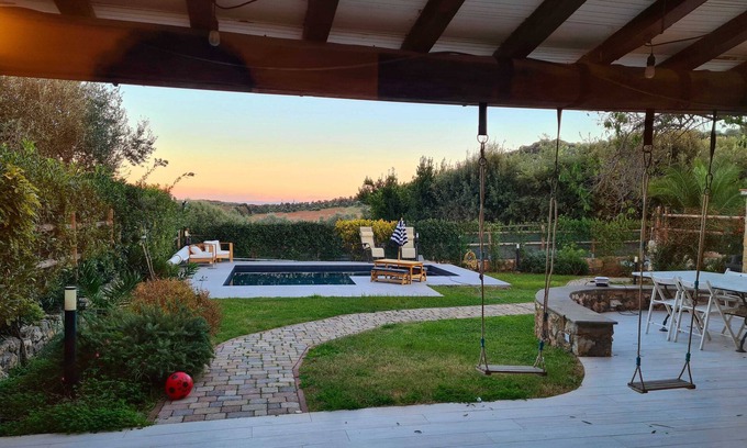 Ansedonia Apartment | Lovely Portion of Villa in Ansedonia with swimming pool, 10' walk from Feniglia