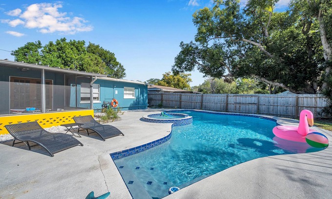 Clearwater House | Lovely Private Heated Pool Home