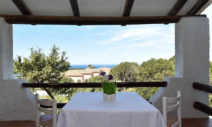Rena Majore House | Lovely sea view cottage in res. with pool