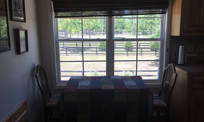 Aiken House | Lovely upstairs apartment with pasture views