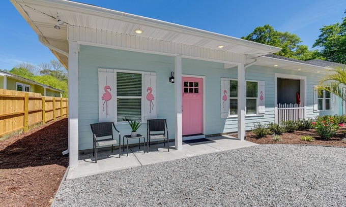 Ocean Isle Beach House | Lovely Vacation Home ~ 1 Mi to Ocean Isle Beach!
