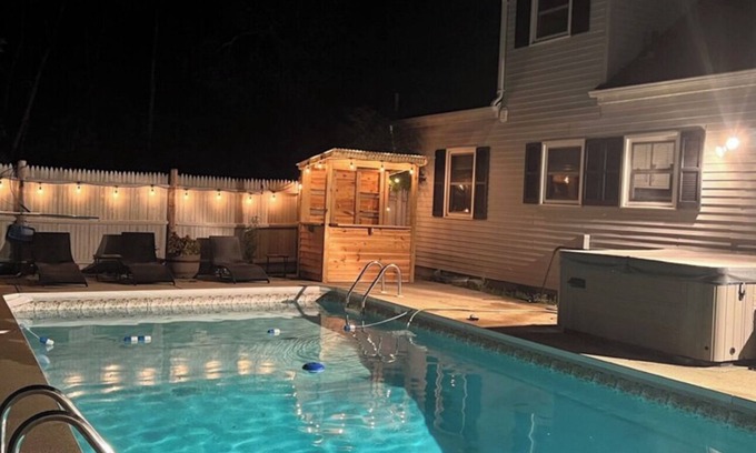 Westerly House | Lovely Westerly home w/In-Ground Salt Water Pool, Hot Tub, and Game Room!