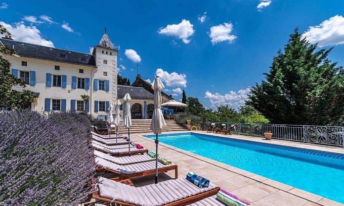 Mirandol-Bourgnounac Villa | Lovingly Restored 19th Century Manor House, Private Heated Pool, Summer Kitchen & Countryside Views!