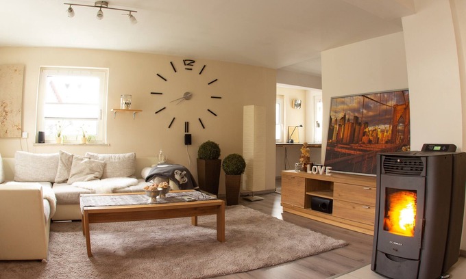 Naila Apartment | Lovingly restored vacation home decorative barn with roof terrace