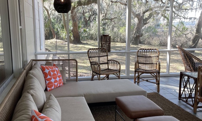 Saint Helena Island House | Low Country Living at its best in Coffin Point Cottage on the water