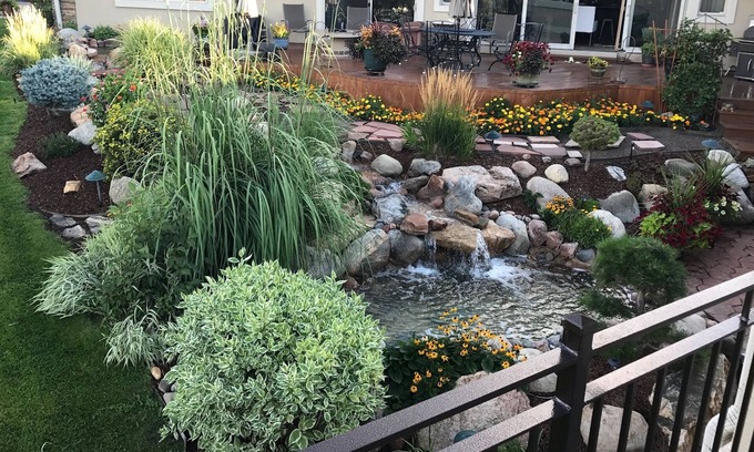 Columbine Valley House | Lower Level of Ranch Style House with Walkout Basement. Mountain Views