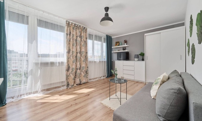 Fabryczna Apartment | Lubuska 68 | Stylish Studio | Balcony & WiFi