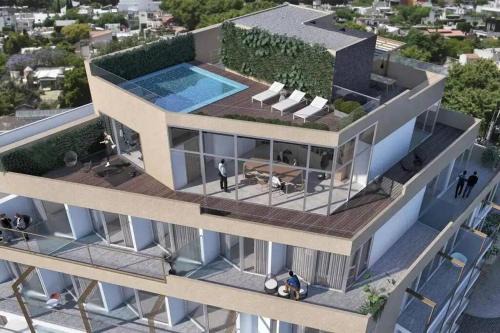 Villa Devoto Apartment | Lujoso Penthouse a estrenar en Sofisticado Barrio y Edificio Vista panorámica 100m2 Gimnasio Piscina Lujoso Salon de Fiestas Parking privado gratis con acceso directo al departamento